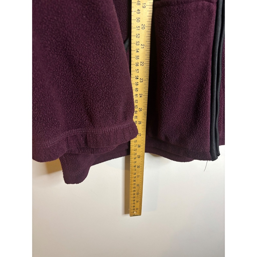 Alpine Tek Purple Fleece Jacket Women Large - Picture 5 of 7